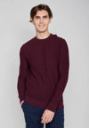 Strick Pullover Bordeaux