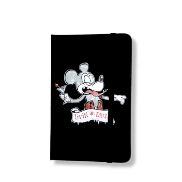 Banksy A6 Notizheft - Drunk Mickey