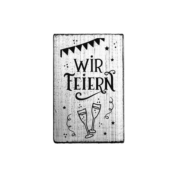 Stempel Wir feiern