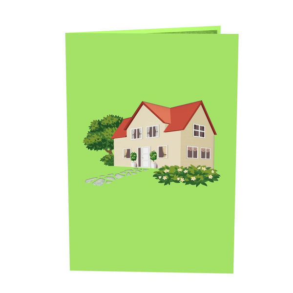 Haus mit Garten Pop-Up