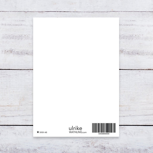 Postkarte Meine guten Jahre