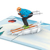 Skifahrer Pop-Up