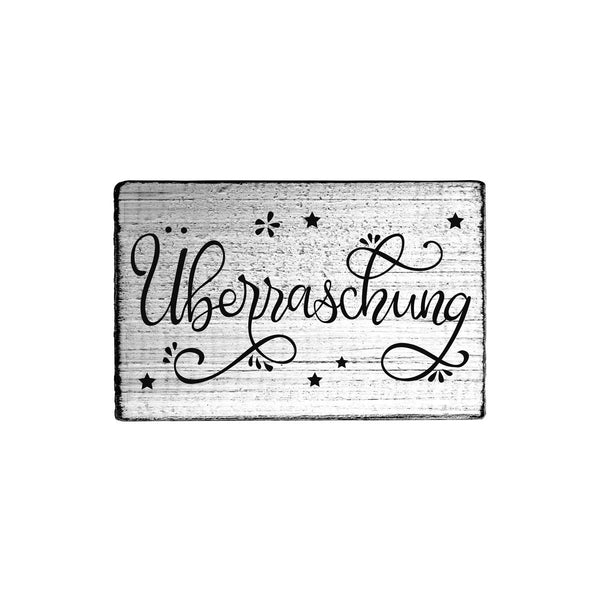 Stempel Überraschung