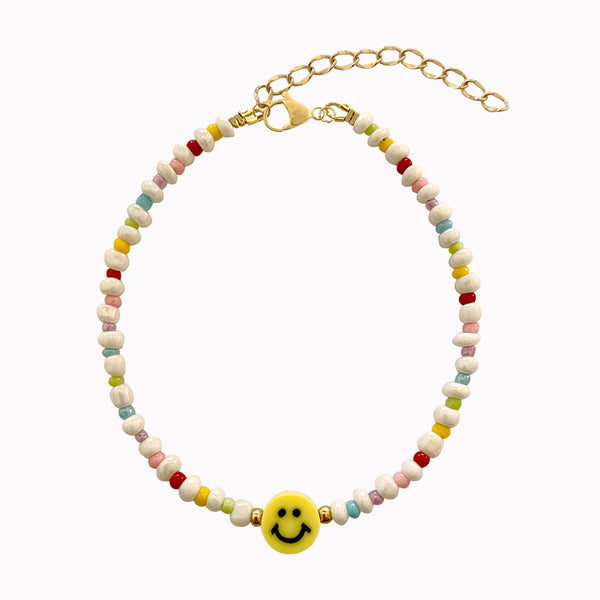 Fußkettchen Smiley