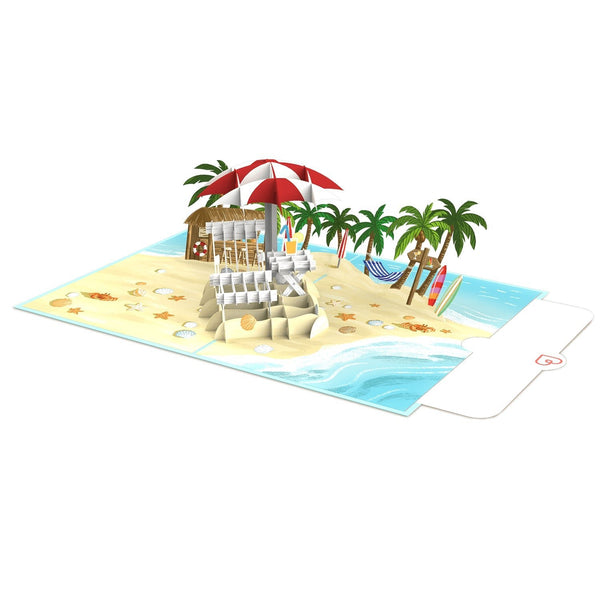 Strandurlaub Pop-Up