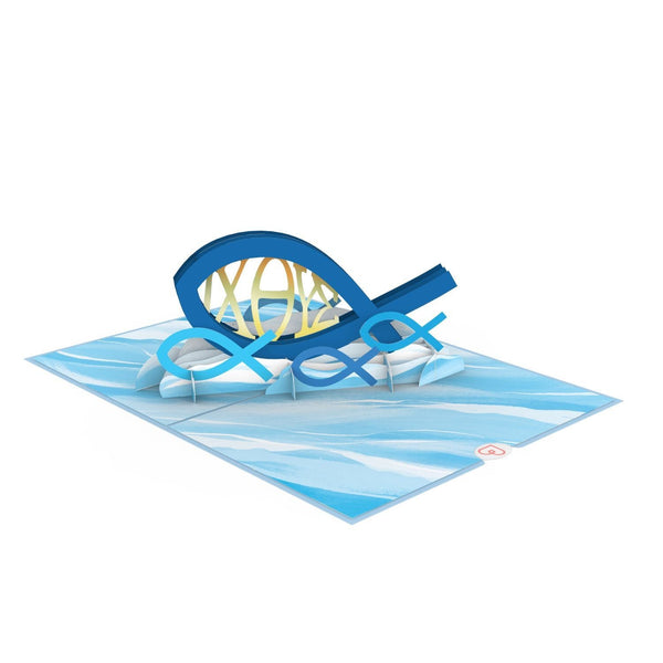 Fisch Taufe Pop-Up