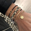 schwarzes Miyuki Armband