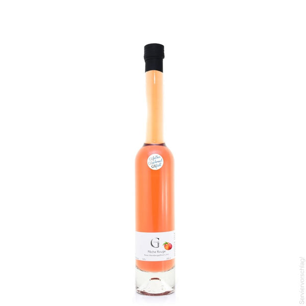 Roter Weinbergpfirsich Likör