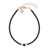 schwarzes Miyuki Armband
