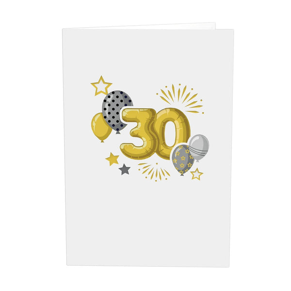30. Geburtstag Pop-Up