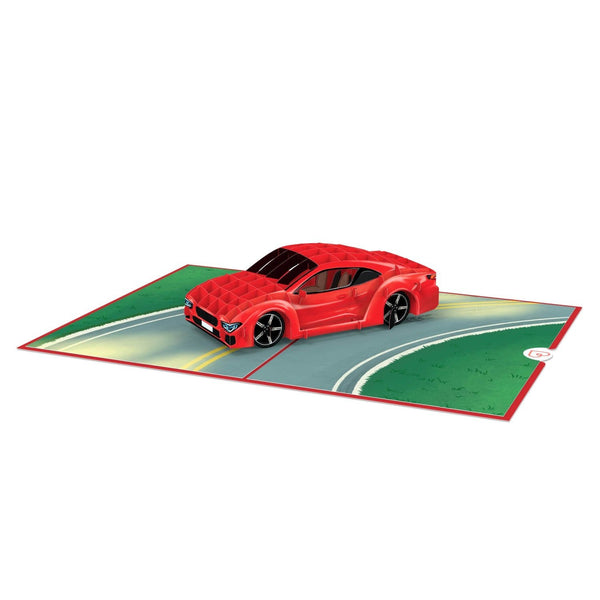 Sportwagen Pop-Up
