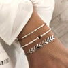 Armband Flossen