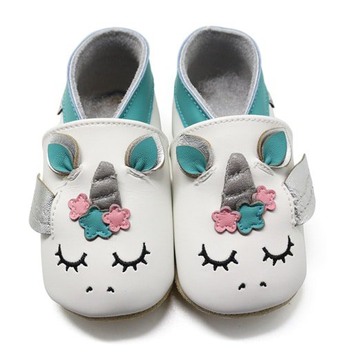Krabbelschuhe Einhorn
