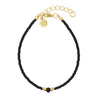 schwarzes Miyuki Armband