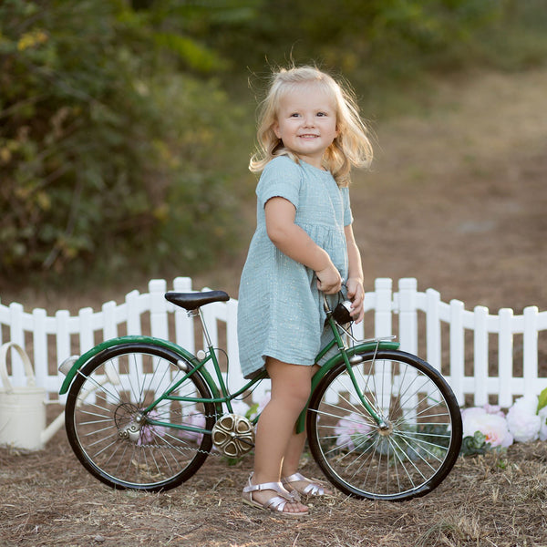 Musselin Glitzer Kleid