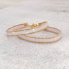 Perlen Armband Flieder