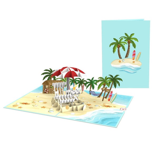 Strandurlaub Pop-Up