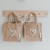 Mini Juteshopper "Herz"