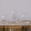 Vase aus Glas groß Liebe