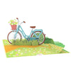 Fahrrad mit Blumen Pop-Up