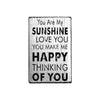 Stempel You are my sunshine