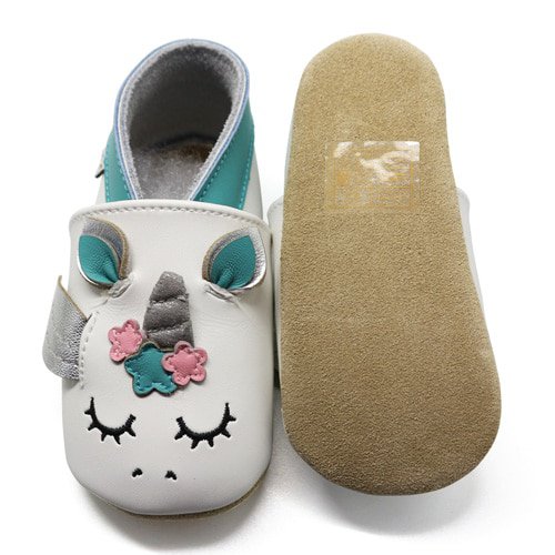 Krabbelschuhe Einhorn