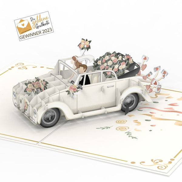 Hochzeitsauto Pop-Up