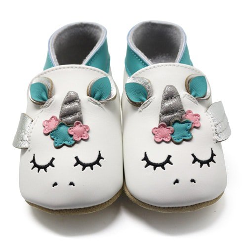 Krabbelschuhe Einhorn