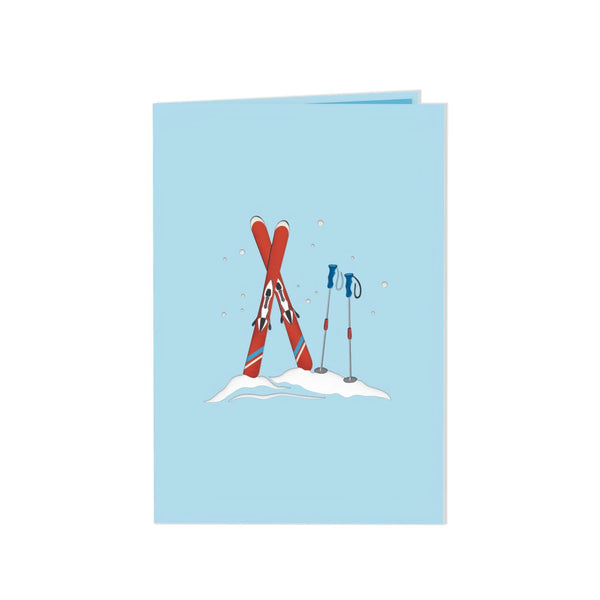 Skifahrer Pop-Up