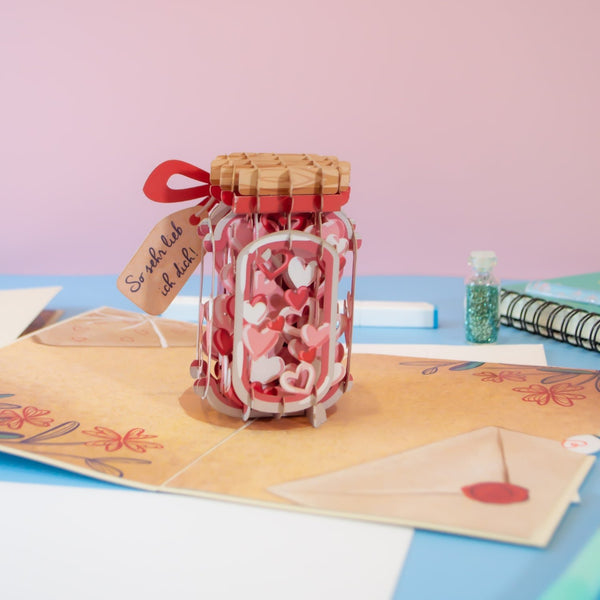 Ein Glas voll Liebe Pop-Up