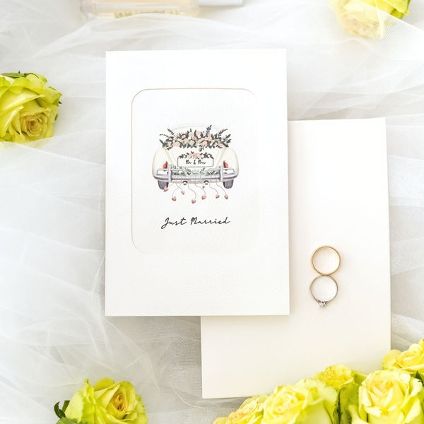 Hochzeitsauto Pop-Up