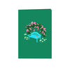 Garten mit Blumen Pop-Up