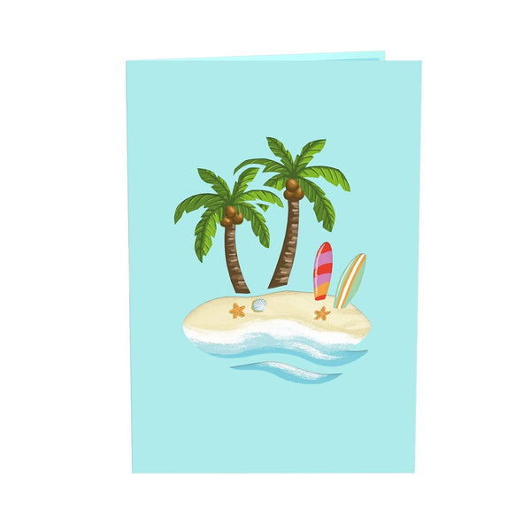 Strandurlaub Pop-Up
