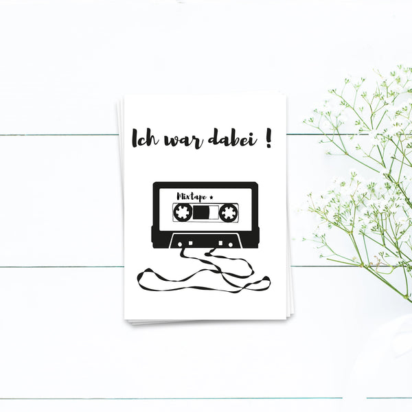 Postkarte Mixtape