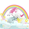Einhorn mit Regenbogen Pop-Up