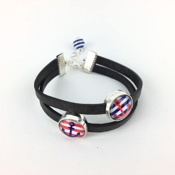 Leder Armband Maritim