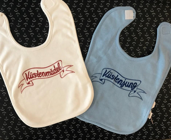 Lätzchen Küstenmädel / Küstenjung