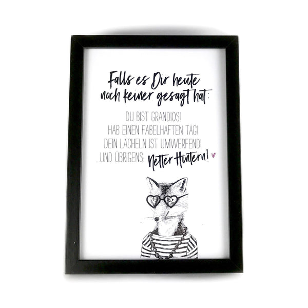 Print A4: netter Hintern