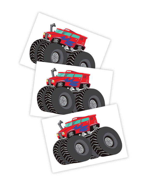 Fake Tattoo Monster Truck