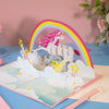 Einhorn mit Regenbogen Pop-Up