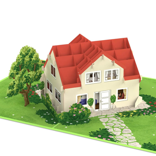 Haus mit Garten Pop-Up