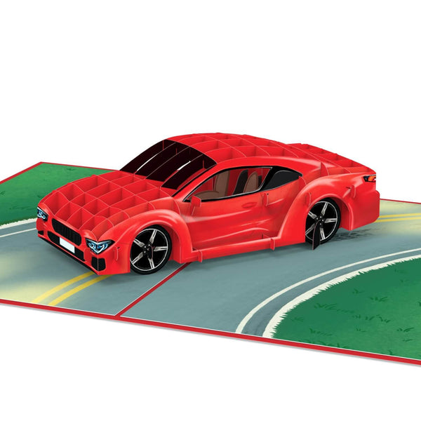 Sportwagen Pop-Up