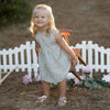 Musselin Kleid maritim