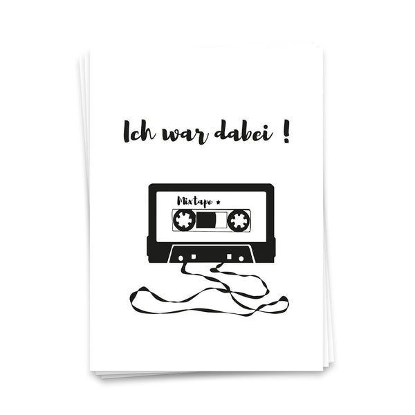 Postkarte Mixtape