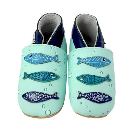Krabbelschuhe Fische