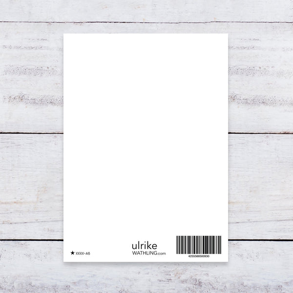 Postkarte Alles Liebe zum Einzug