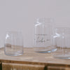 Vase aus Glas groß Liebe