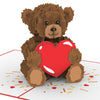 Teddybär mit Herz Pop-Up