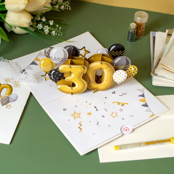 30. Geburtstag Pop-Up