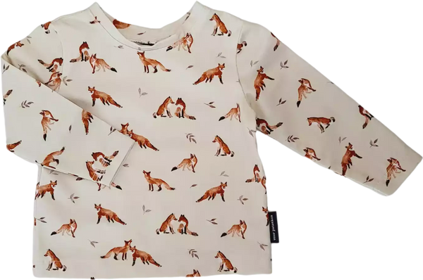 Baby Langarmshirt Fuchs